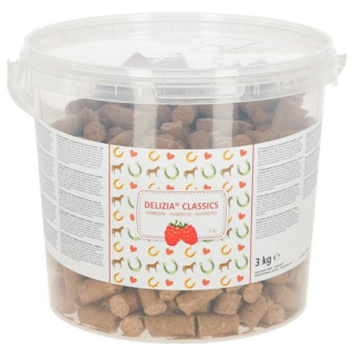 Pochoutka pro koně Delizia -malina 3,2kg